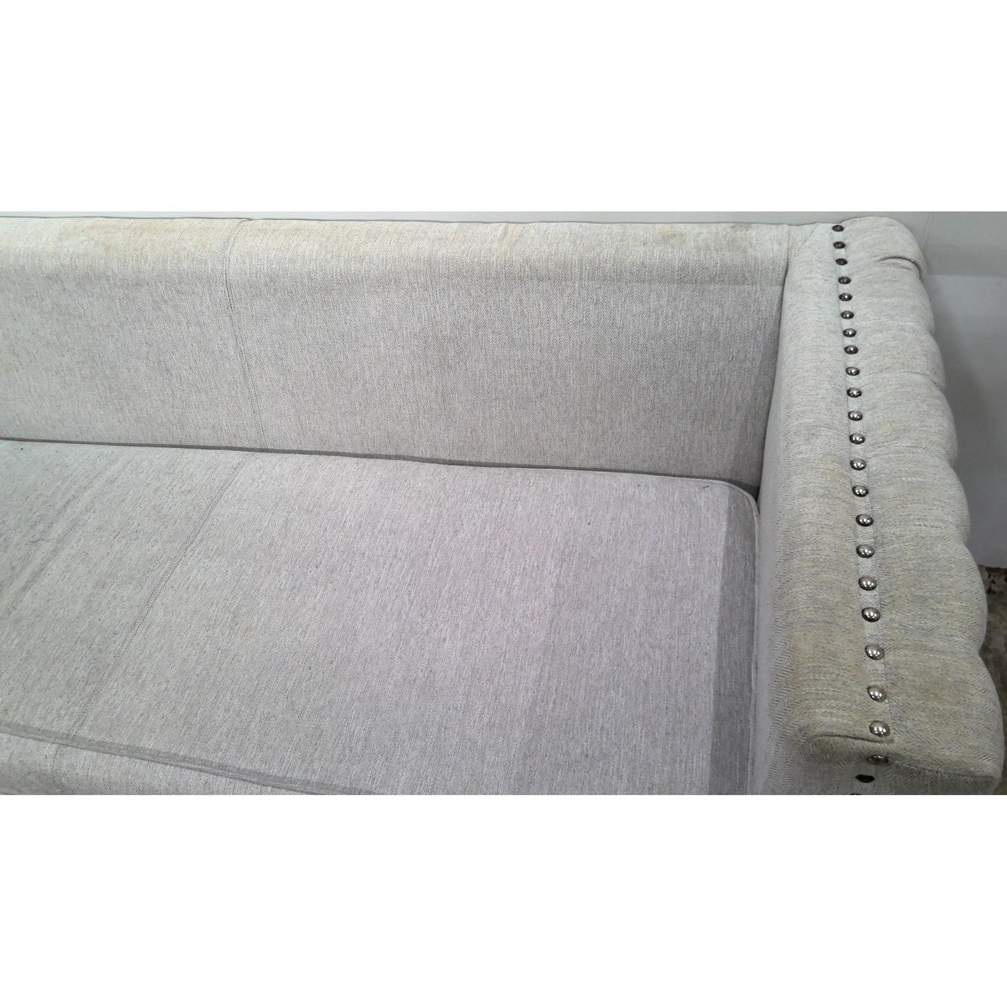 80" Gray Sofa