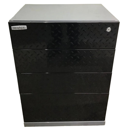 4-Drawer Diamond Plate Tool Cabinet