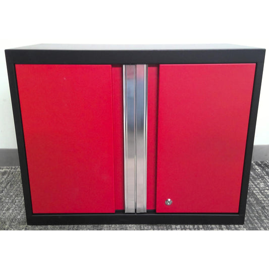 28" Red Steel Storage Cabinet