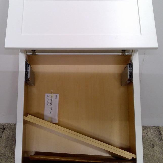30" x 30" White Upper Cabinet with Flip Up Door
