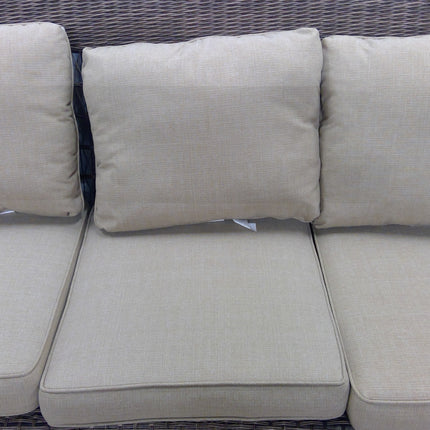 84" Outdoor Wicker Patio Sofa