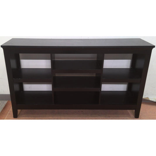 54" Black Shelving Unit
