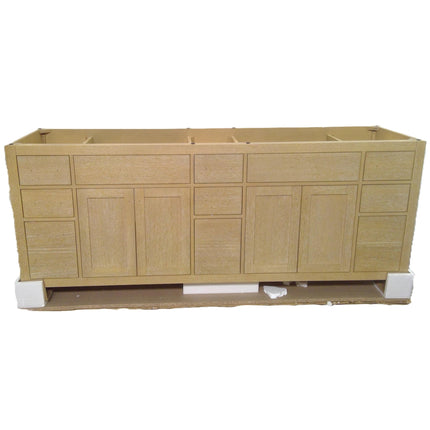 84" Double Vanity with Engineered Stone Top