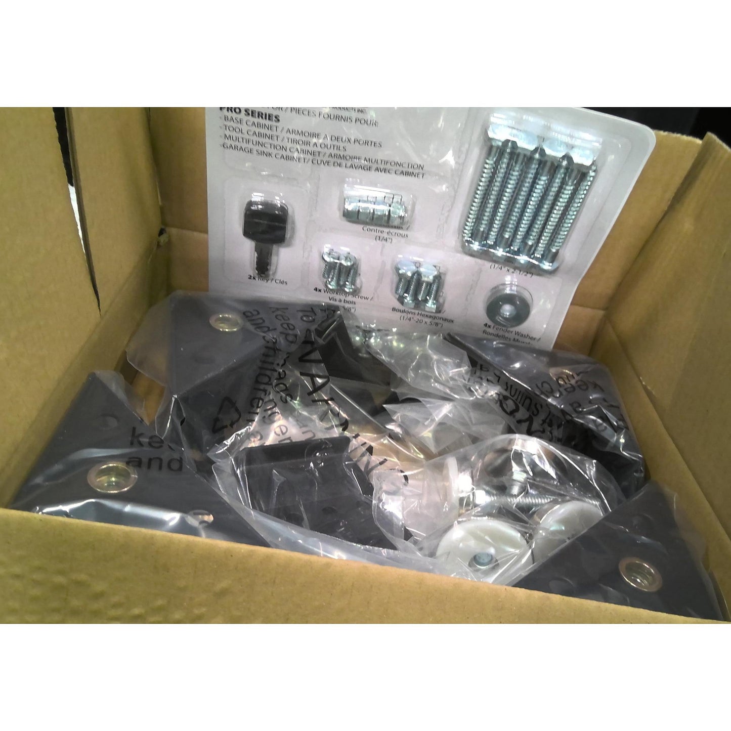 28" Black Steel Base Cabinet