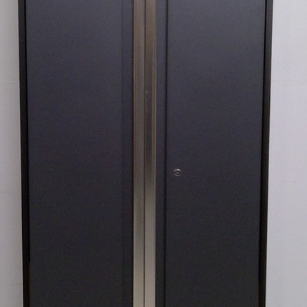 30" Black and Gray Steel Storage Locker