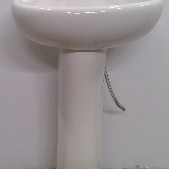 Pedestal Sink with Faucet