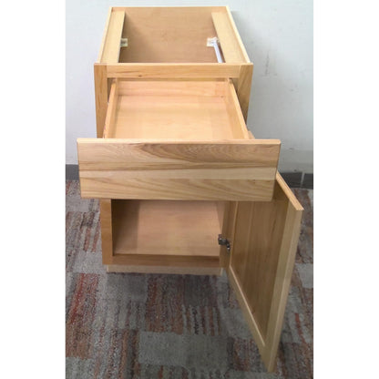 18" Hickory Base Cabinet