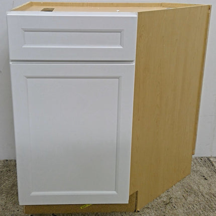 White Corner Base Cabinet