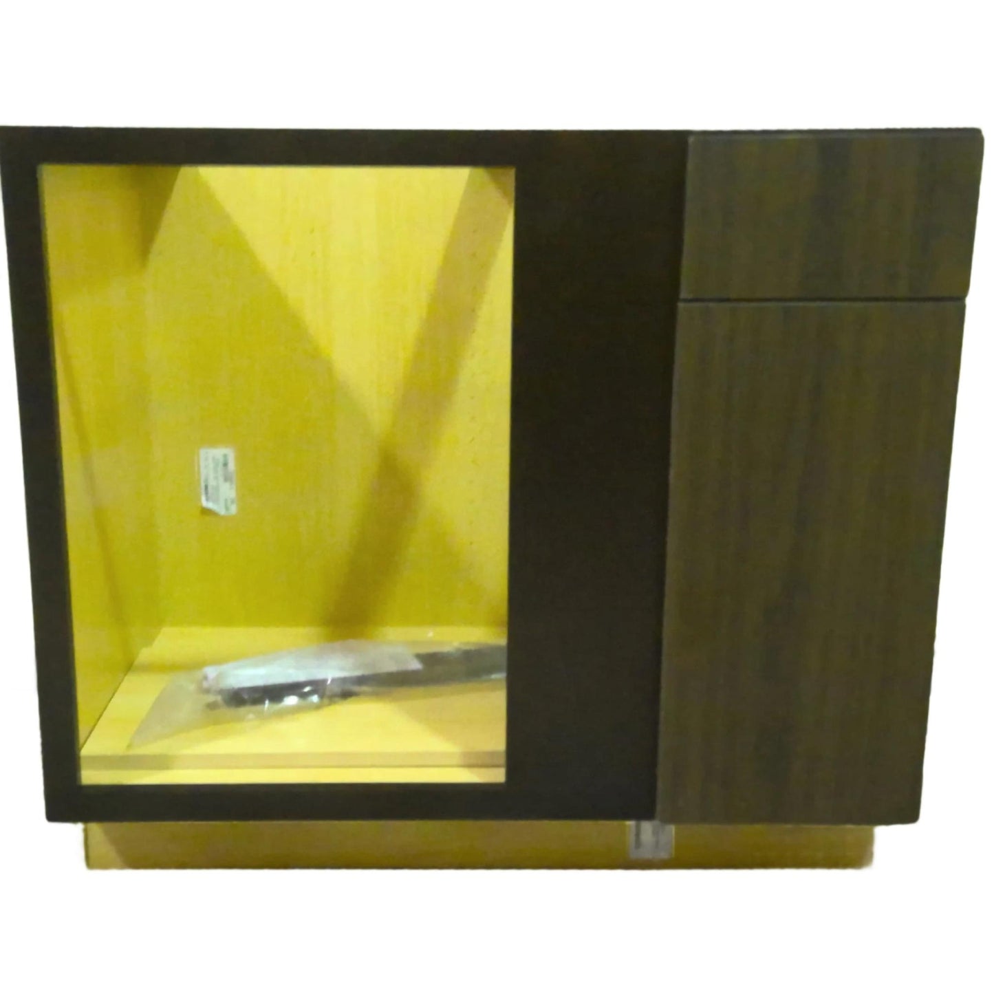 39" x 34.5" Espresso Blind Corner Base