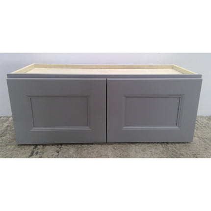30" x 12" Gray Plywood Upper Cabinet (Added 07/31/2026)