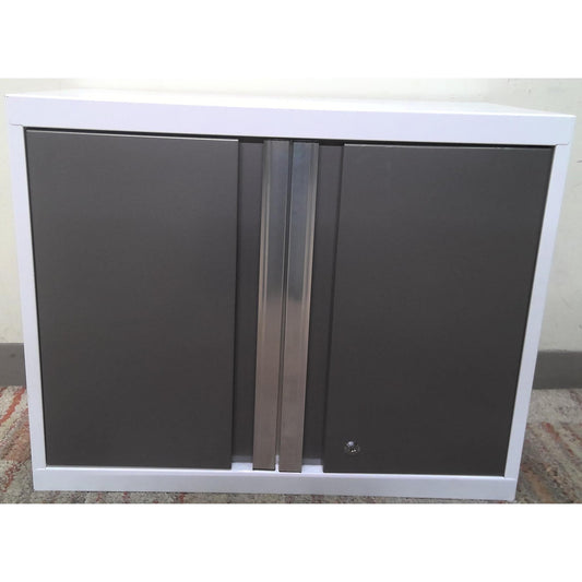 28" White Steel Upper Cabinet