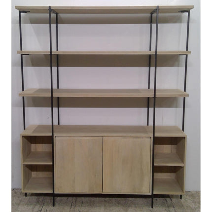 65" x 76.75" Natural Mango Sideboard and Hutch (Added 08/01/2026)