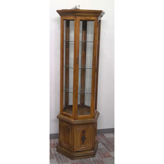 Hexagon Curio Cabinet