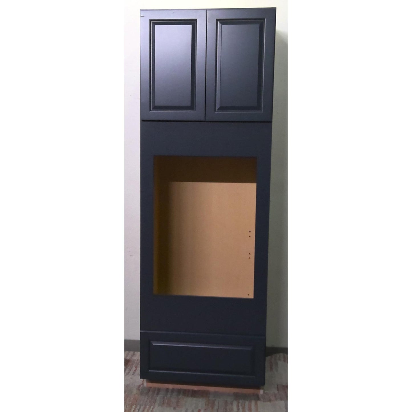 30" x 90" Blue Oven Cabinet