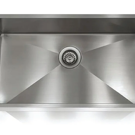 30.5" Undermount Single Bowl Stainless Steel Sink