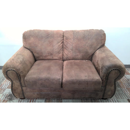 65" Tan Loveseat