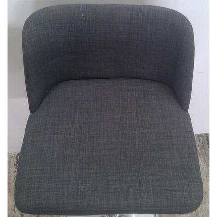 Gray and Metal Barstool
