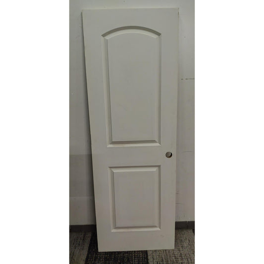 White 2 Panel Hollow Core Door 28x80