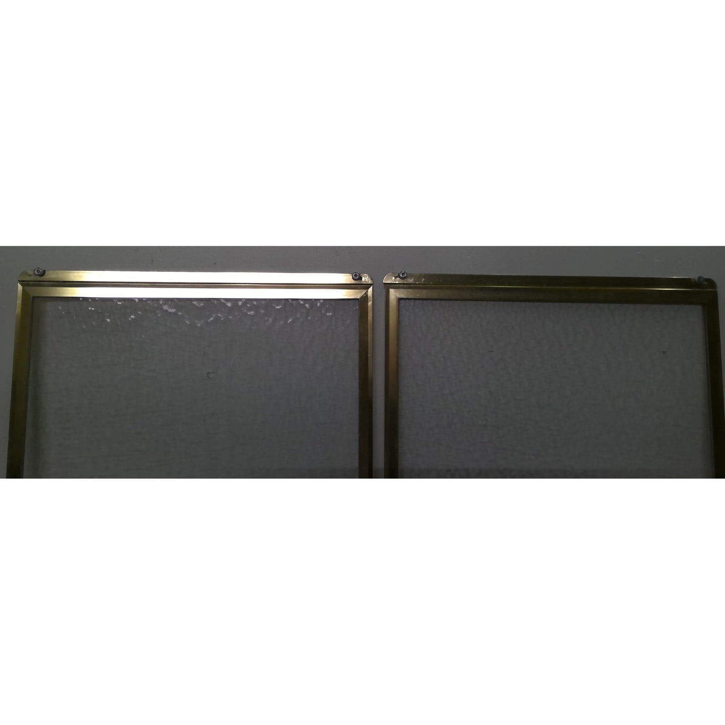 Gold Shower Door