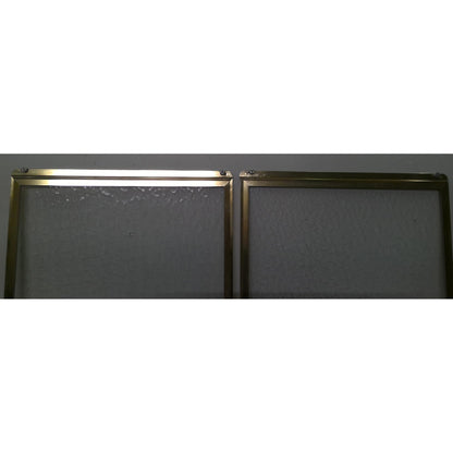 Gold Shower Door