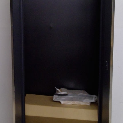 30" Black and Gray Steel Storage Locker