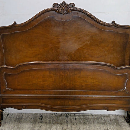 Ornate Full Wood Bed Frame