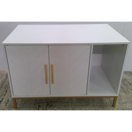 31.5" White TV Stand (Added 07/15/2026)