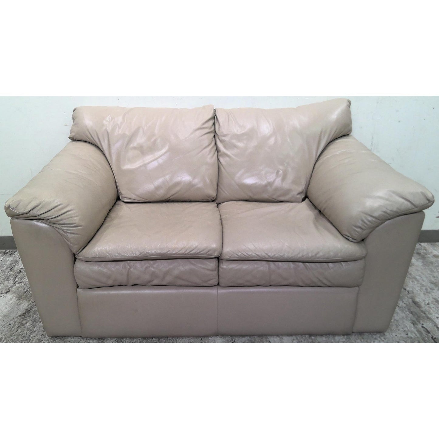 60" Gray Loveseat