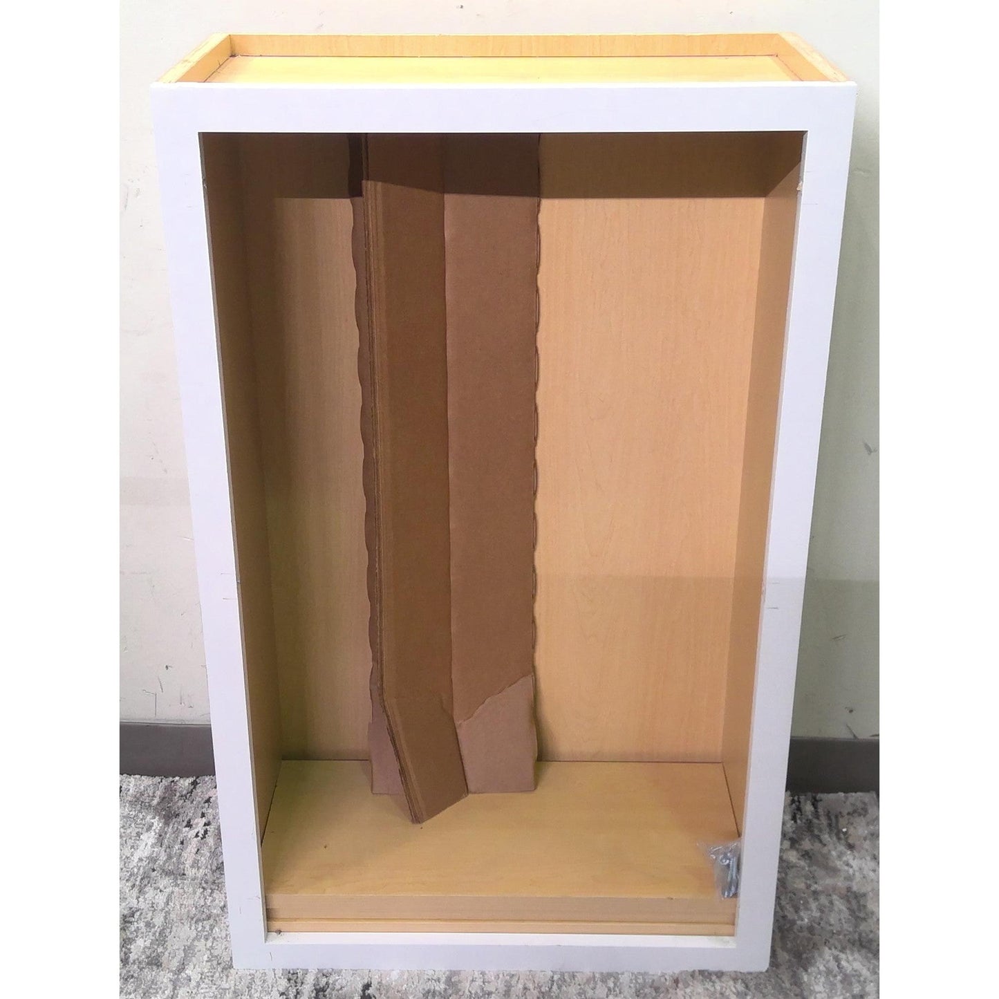 24" x 39" White Upper Cabinet