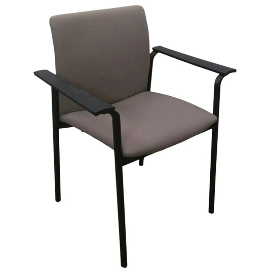 Gray Guest Chair, left side