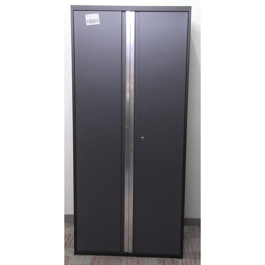 36" x 80" Black and Gray Multi-Use Steel Storage Locker