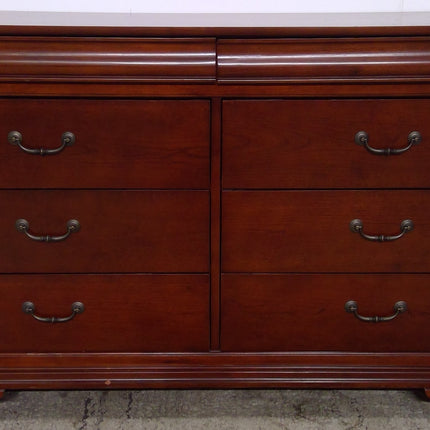 65" 8-Drawer Wood Dresser