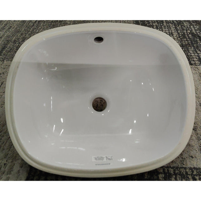 White Porcelain Undermount Sink