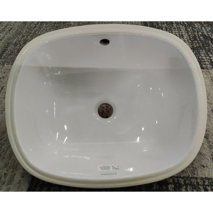 White Porcelain Undermount Sink