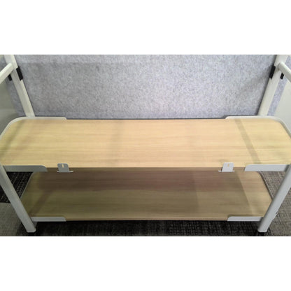 60" Clothing Rack with Shelves