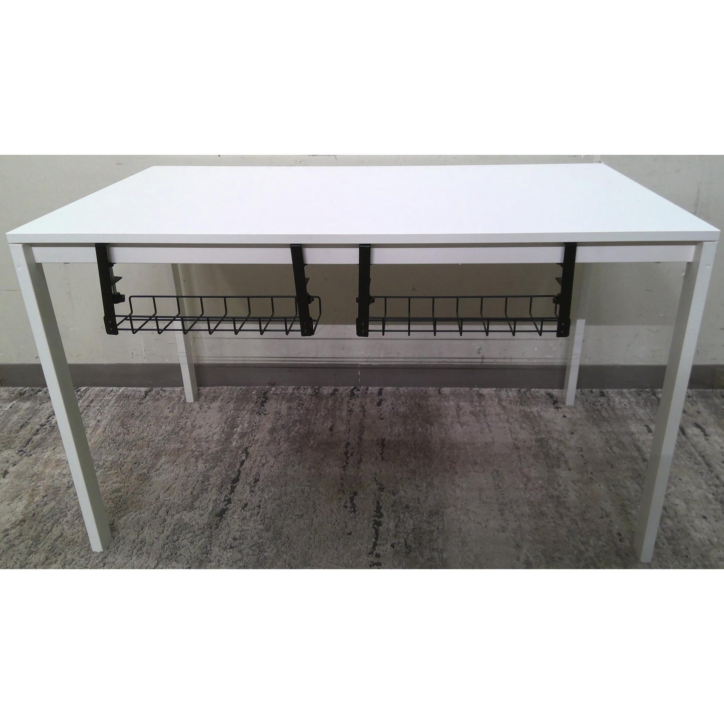 50" White Table