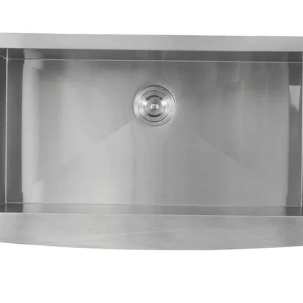 36" Undermount Apron Front Double Bowl Stainless Steel Sink