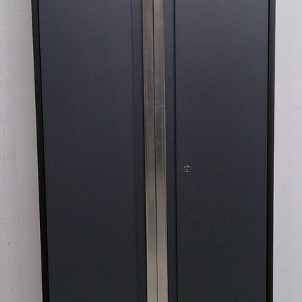 30" Black and Gray Steel Storage Locker