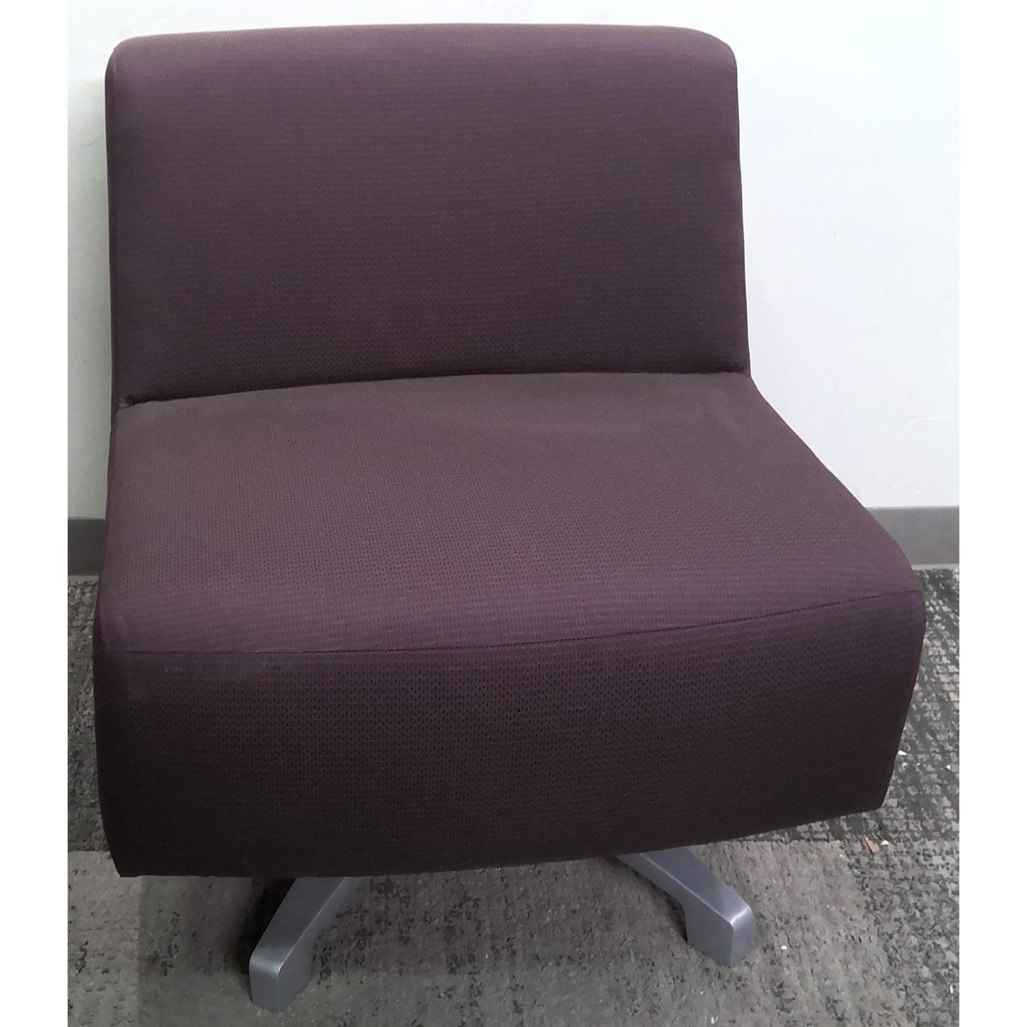 Purple Swivel Lounge Chair
