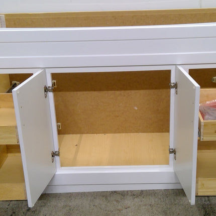 48" White Vanity Cabinet