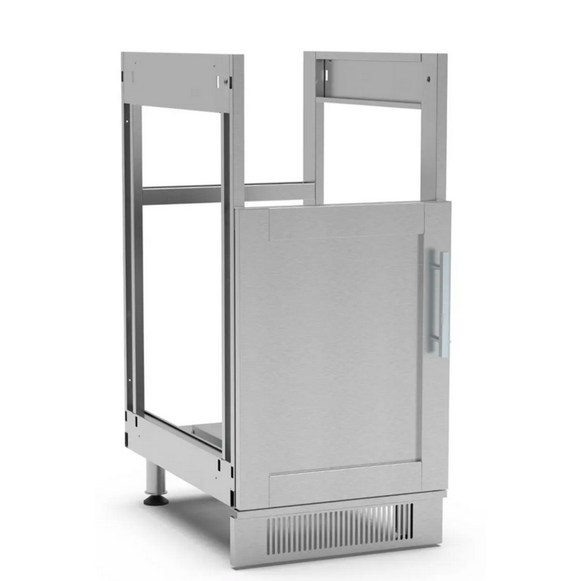 16" Side Burner Grill Cabinet