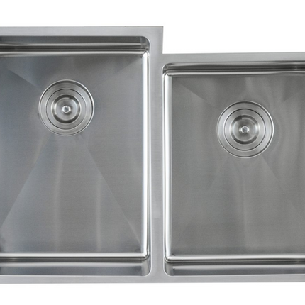 31" Undermount Double Bowl Stainless Steel Sink