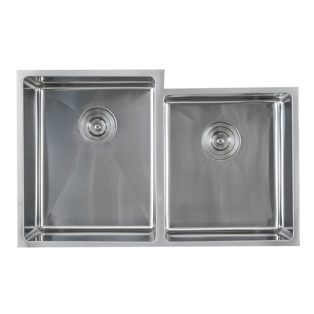 31" Undermount Double Bowl Stainless Steel Sink