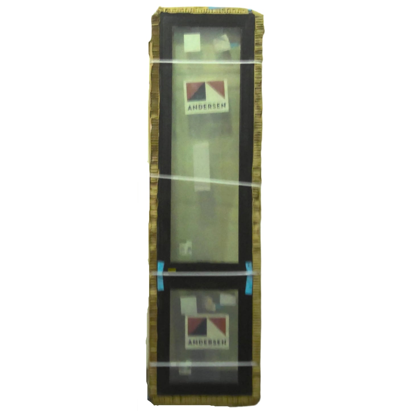 24" x 95" Black Vinyl Casement Window