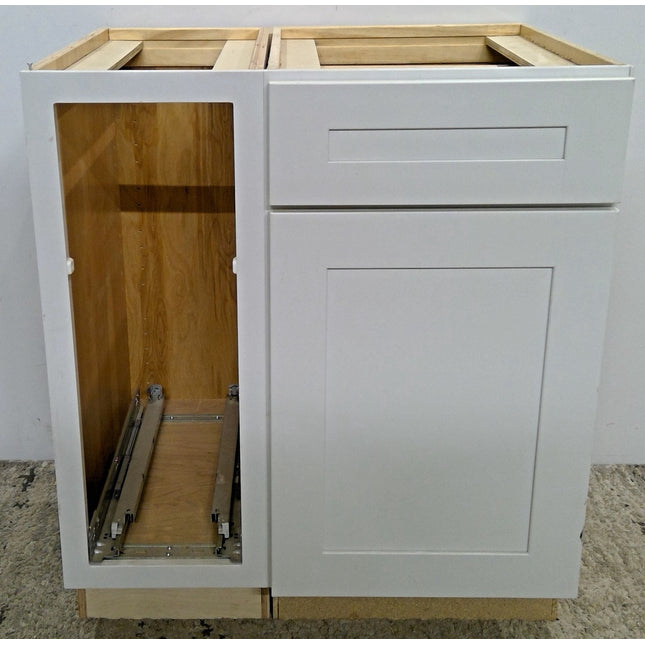 30" White Base Cabinet