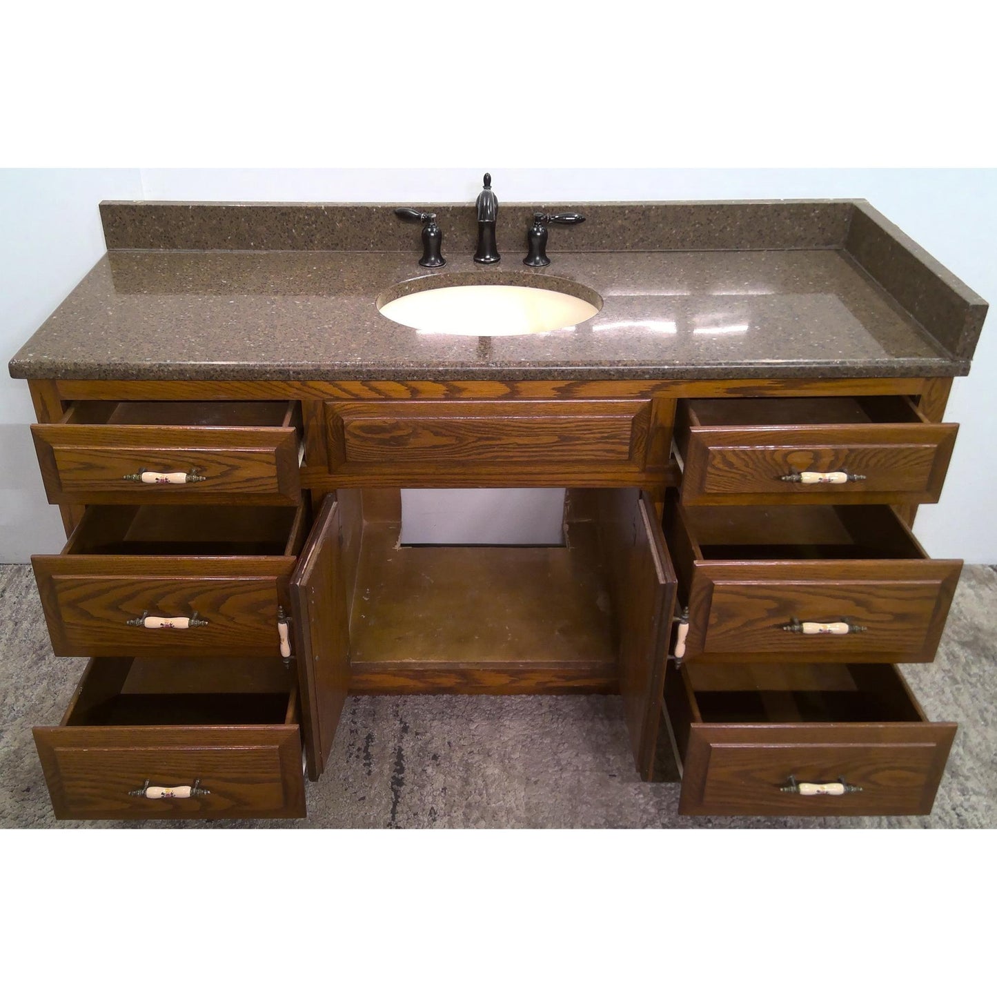 60" Granite Top Vanity