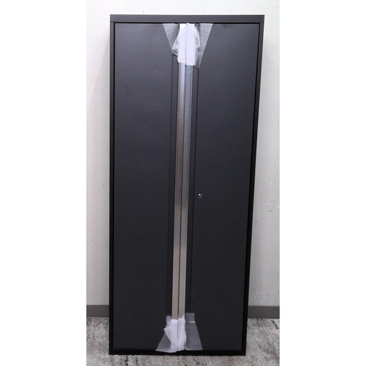 30" x 72" Black and Gray Multi-Use Steel Storage Locker