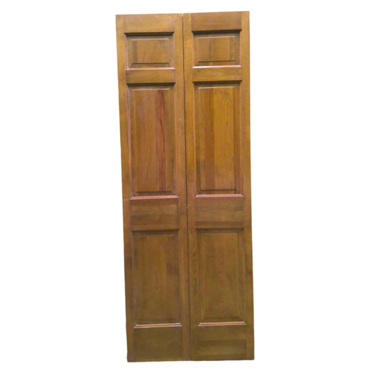 30" x 78" 6-Panel Bifold Closet Door