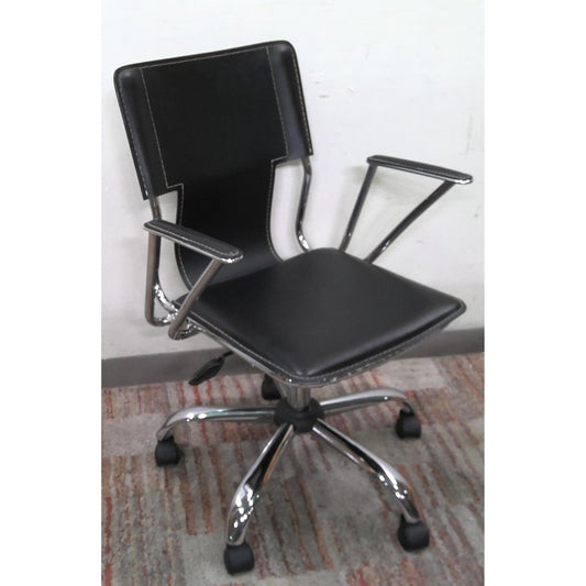 Black and Chrome Office Chair