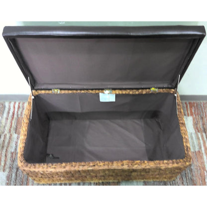 Wicker Ottoman